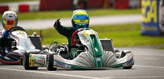 WSK Euro Series a Franciacorta<br />Lindblom e Saleh, che duello nella OKJ