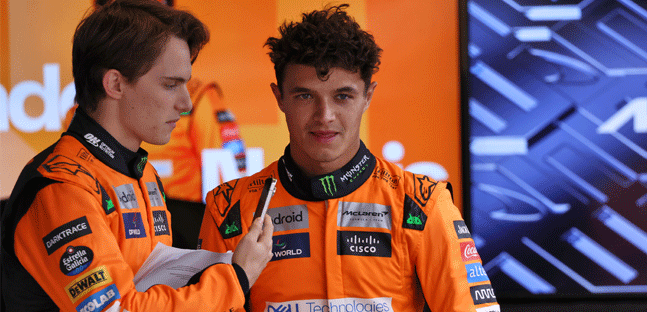 I piloti McLaren attaccano la Red Bull, <br />pronta la difesa di Verstappen e Perez