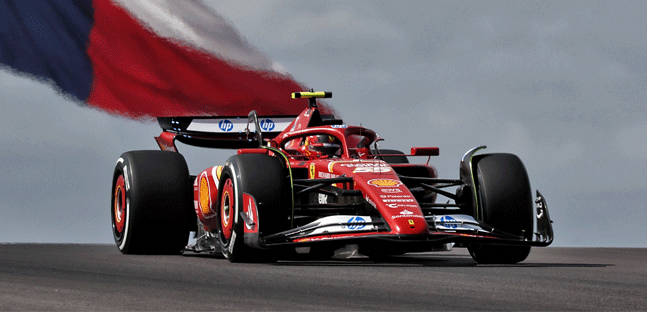 Austin - Libere<br />Doppietta Ferrari con Sainz-Leclerc