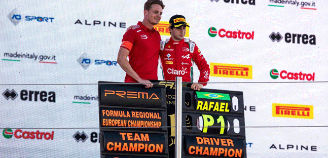 Tre campionati su quattro<br />Il dominio del team Prema