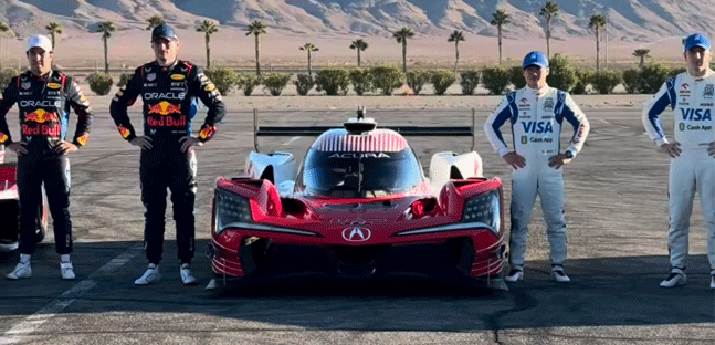 Verstappen assaggia la<br />Honda Acura ARX Imsa