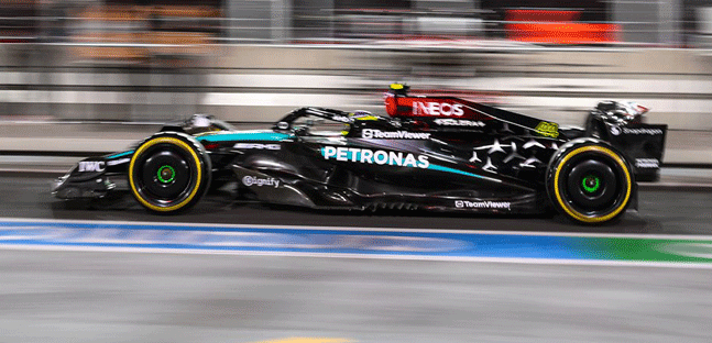 Las Vegas - Libere 2<br />Hamilton si conferma leader