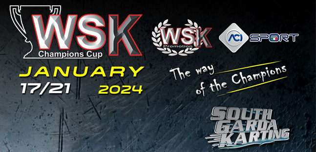 280 piloti per la WSK Champions Cup<br /> 