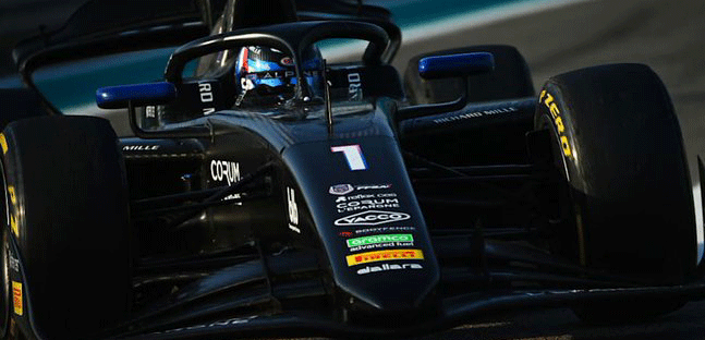 Test a Yas Marina - 3° giorno<br />Martins chiude la stagione