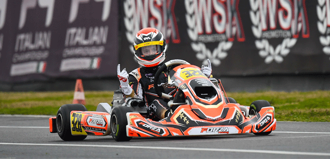 WSK Super Master Series a Cremona<br />Belgio leader con Eyckmans e Van Langendonck