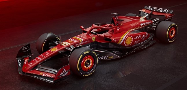 Analisi tecnica Ferrari SF-24<br />Muso corto e fianchi col by pass duct