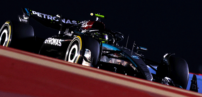 Sakhir - Libere 2<br />Hamilton e Russell, doppietta Mercedes