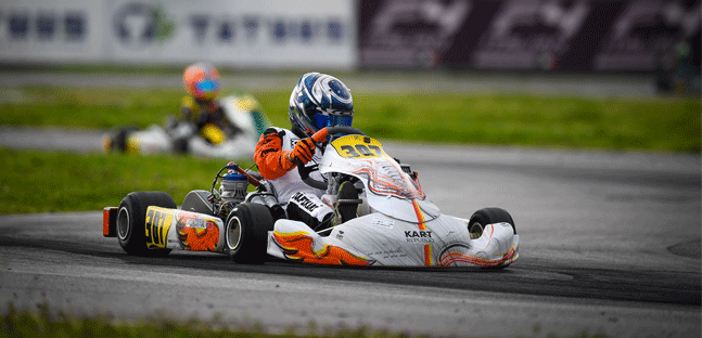 WSK Super Master Series a Sarno<br />Zulfikari in pole tra gli Junior