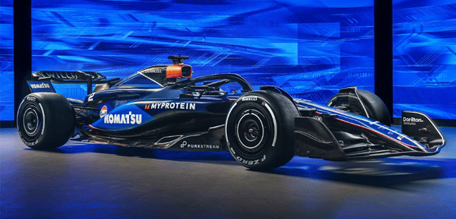 La Williams presenta la livrea '24<br />La nuova FW46 nei test di Sakhir