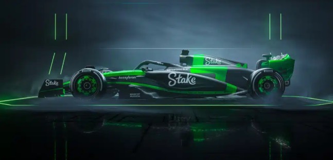 La Sauber diventa Stake F1 Team<br />Una nuova estetica per il rilancio