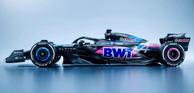 Alpine svela la A524 <br />Nulla in comune con la A523