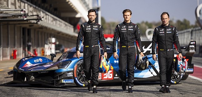 Alpine annuncia la sua formazione <br />Schumacher con Lapierre e Vaxiviere