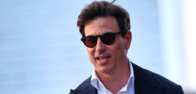 A Imola, Wolff con la Mercedes AKM<br />Far&agrave; qualche gara con Antonelli?