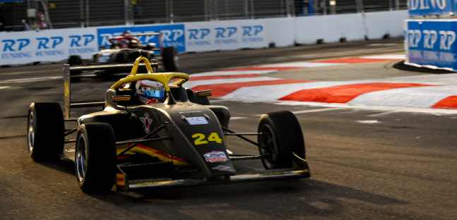 USF2000 a St.Petersburg, gare<br />Garcia apre con una doppietta