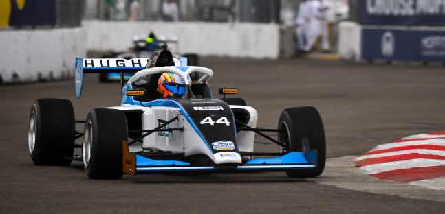 USF Pro 2000 a St.Petersburg, gare<br />&Egrave; gi&agrave; duello tra Hughes e Johnson 