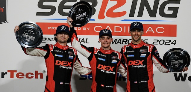 Sebring - Gara<br />Deletraz regala ad Acura la vittoria