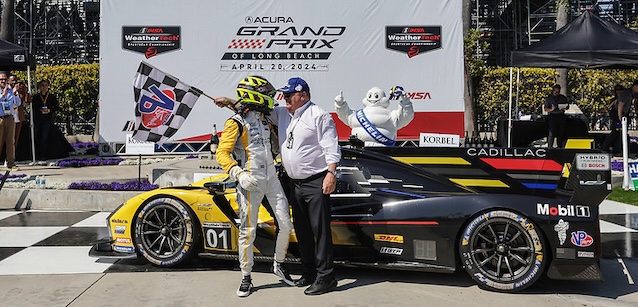 Long Beach - Gara<br />Van der Zande e Bourdais... di gomma