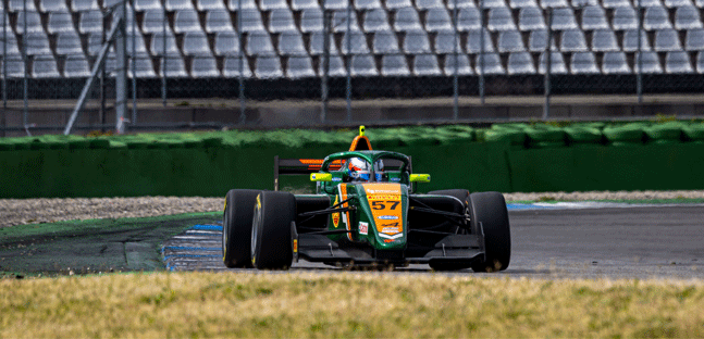 Test a Hockenheim - 4° turno<br />Stromsted 'pole', Badoer al top