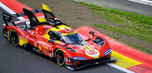 Spa – Qualifica: Italia sugli scudi<br />Ferrari in Hypercar, Lamborghini in GT