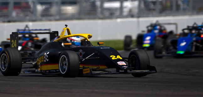 USF2000 a Indianapolis, gare<br />Garcia vince e allunga