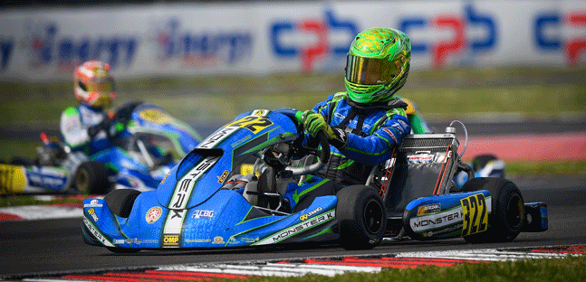 WSK Open Series a La Conca<br />Dominio di Berezkin tra gli Junior