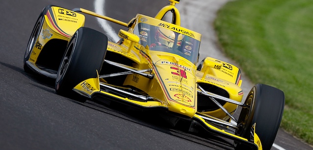 Indy 500 - 2° giorno<br />McLaughlin al comando