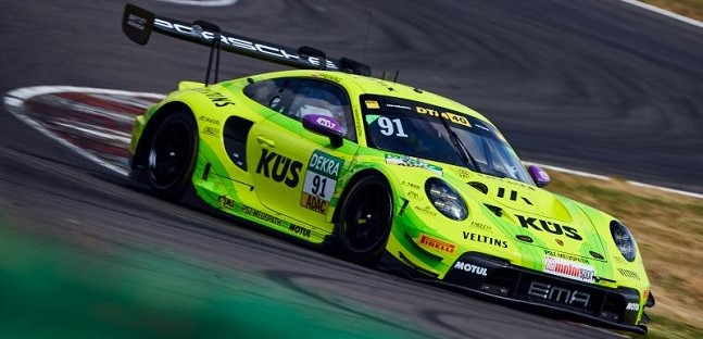 Lausitzring, gara 2<br />Preining il guizzo del campione