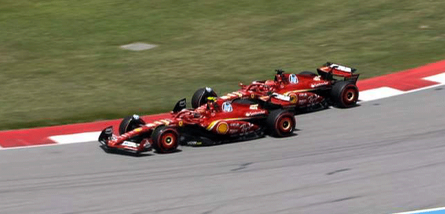La Ferrari ha perso il passo<br />L'inutile polemica di Leclerc