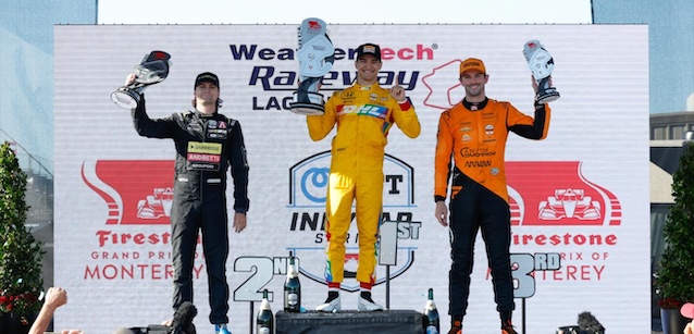 Laguna Seca, gara<br />Palou di forza e strategia<br />