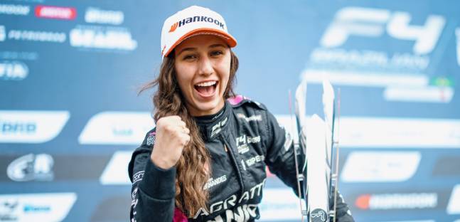 Mogi Guaçu, gara 2<br />Rafaela Ferreira prima donna vittoriosa <br />nella storia della categoria