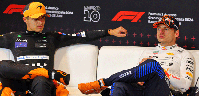 Norris: "&Egrave; stato stupido e scorretto"<br />Verstappen: "Mi ha aggredito"