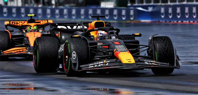 Montreal - La cronaca<br />Verstappen la spunta su Norris e Russell