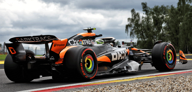 Spa - Libere 2<br />Norris e Piastri dominatori