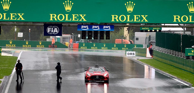 Troppa pioggia a Spa<br />Gara 1 posticipata alle 18:15<br />