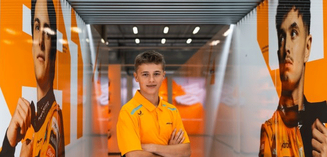 Il kartista Van Langendonck<br />entra nella Academy McLaren