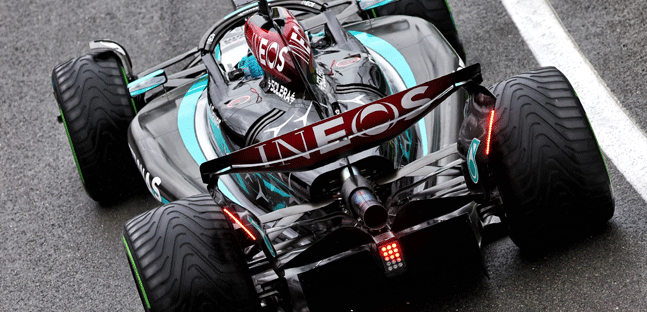 Silverstone - Libere 3<br />Mercedes detta legge con la pioggia