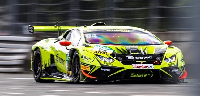 Norisring - Qualifica 2<br />Thiim-Bortolotti, prima fila Lamborghini
