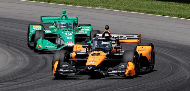 Mid-Ohio - Gara<br />O'Ward apre l'era ibrida IndyCar
