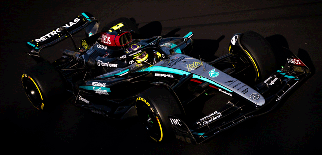 Monza - Libere 3 <br />Hamilton e Russell, uno-due Mercedes