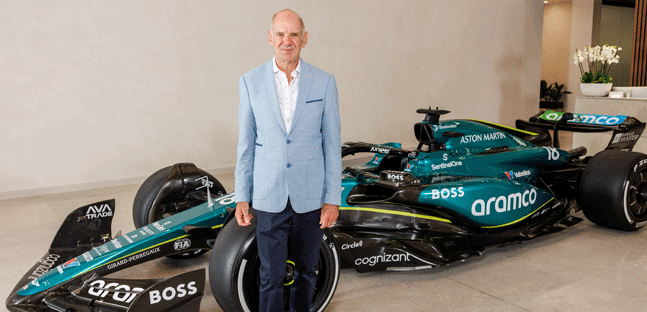 Stroll batte Elkann<br />Ufficiale, Newey all'Aston Martin