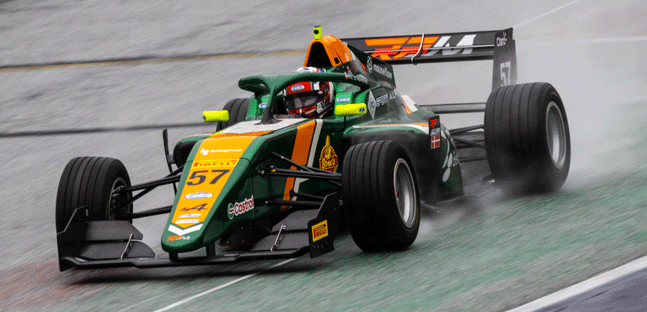 Spielberg - Qualifica 2<br />Stromsted ipnotizza nella pioggia
