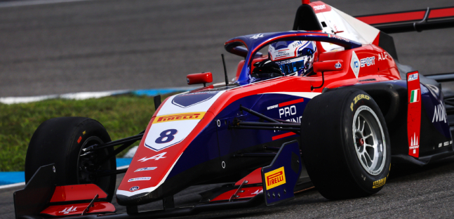 Hockenheim, libere 2<br />De Palo su Clerot e Slater