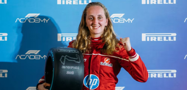 Singapore, qualifica<br />Weug in pole, Pin insegue
