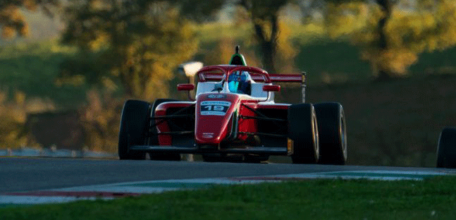 Test al Mugello, 1° giorno<br />Maccagnani, miglior tempo