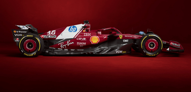 Ecco la Ferrari SF-25<br />di Hamilton e Leclerc