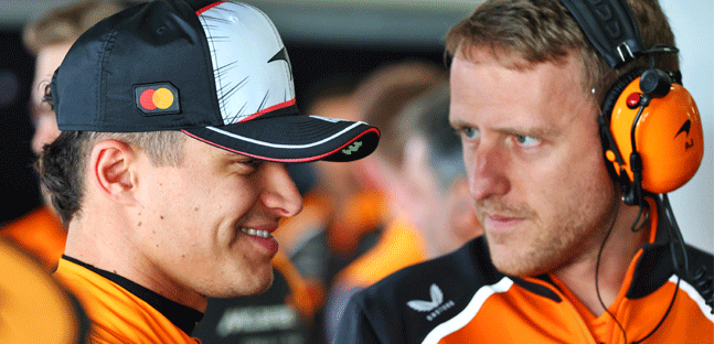 Suzuka - Libere 1<br />Norris guida il gruppo<br />