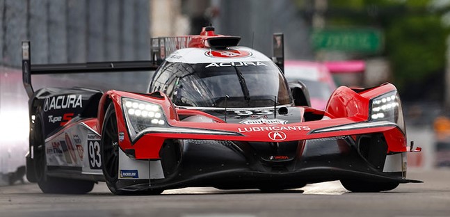 Detroit, qualifica <br />Yelloly nella prima fila Acura