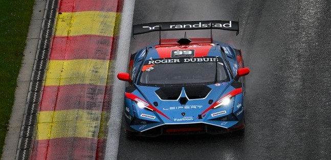 Spa, libere 1<br />Rytter sotto la pioggia