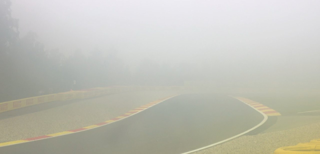 Spa, libere<br />Sessione posticipata per nebbia