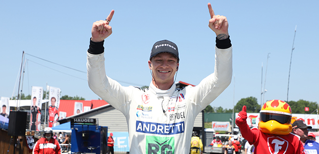 Mid-Ohio, gara<br />Hauger vince ed allunga in classifica<br />